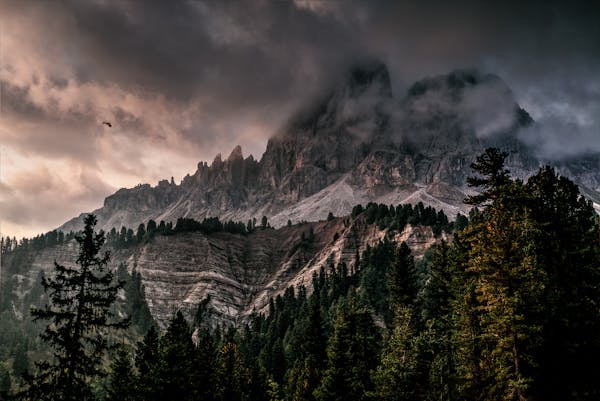 
Hiking Dolomites Mountains Italy
