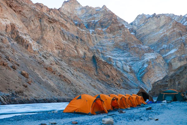 hiking to Everest base camp​